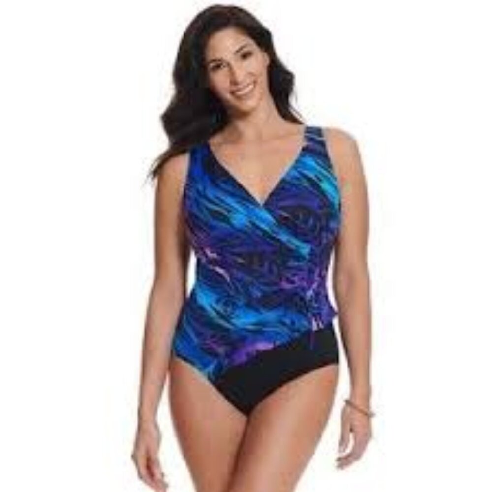 Great Lengths One Piece Tummy Control Swimsuit Size 10